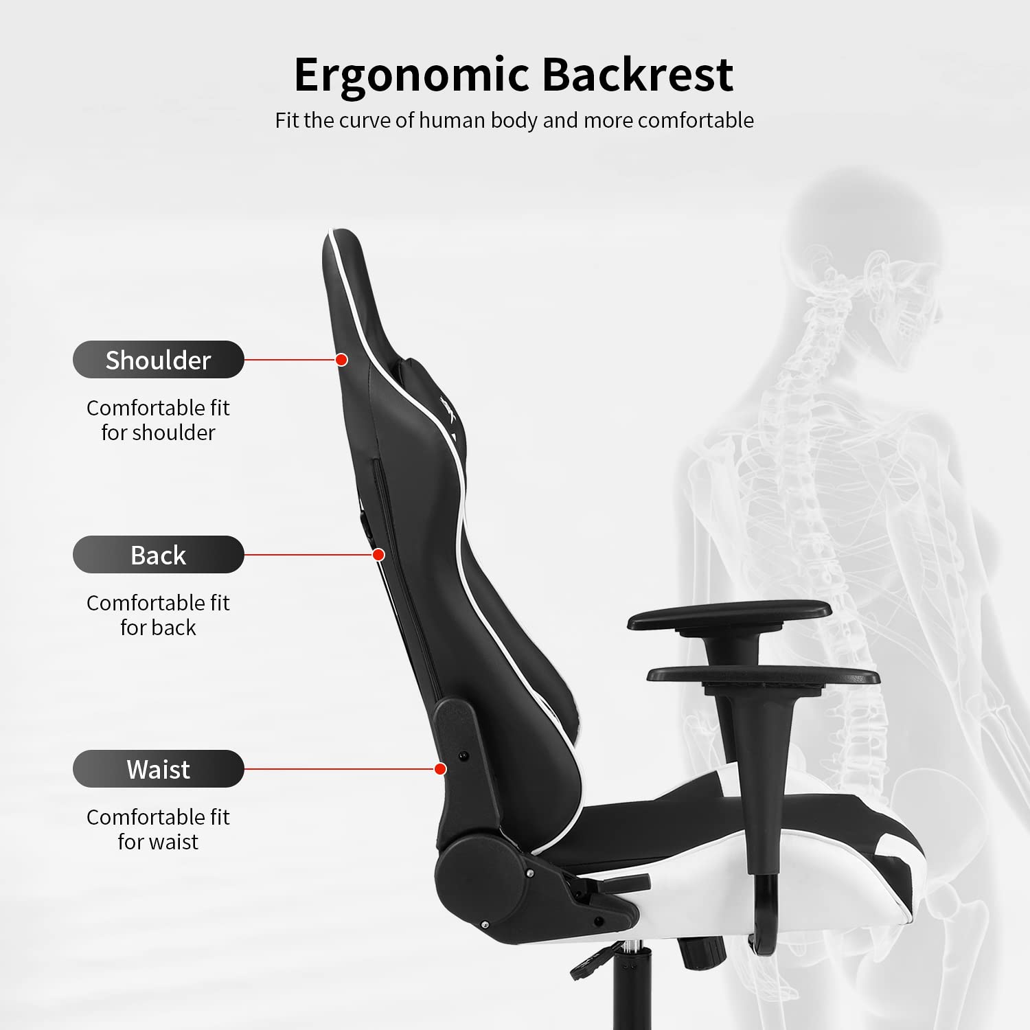 High-Back Gaming PC Office Chair
