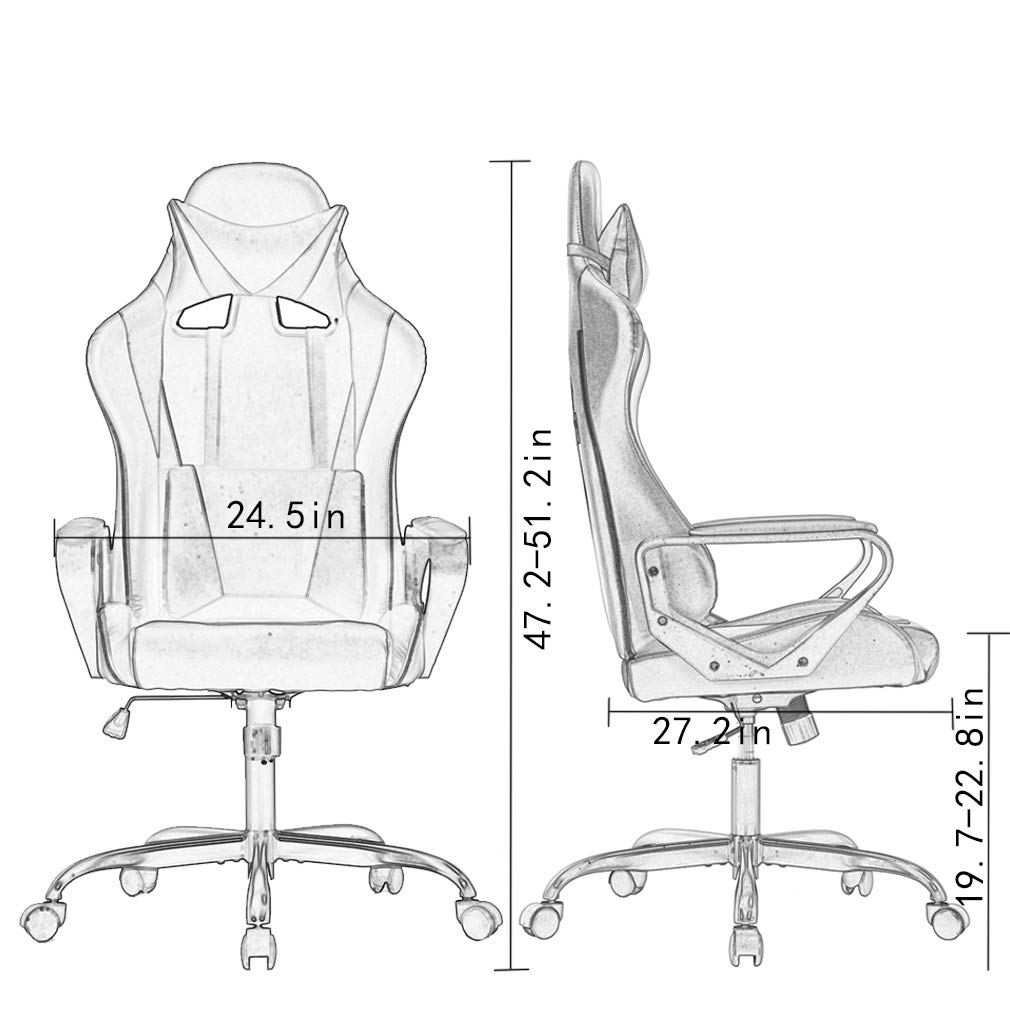 High-Back Gaming PC Office Chair