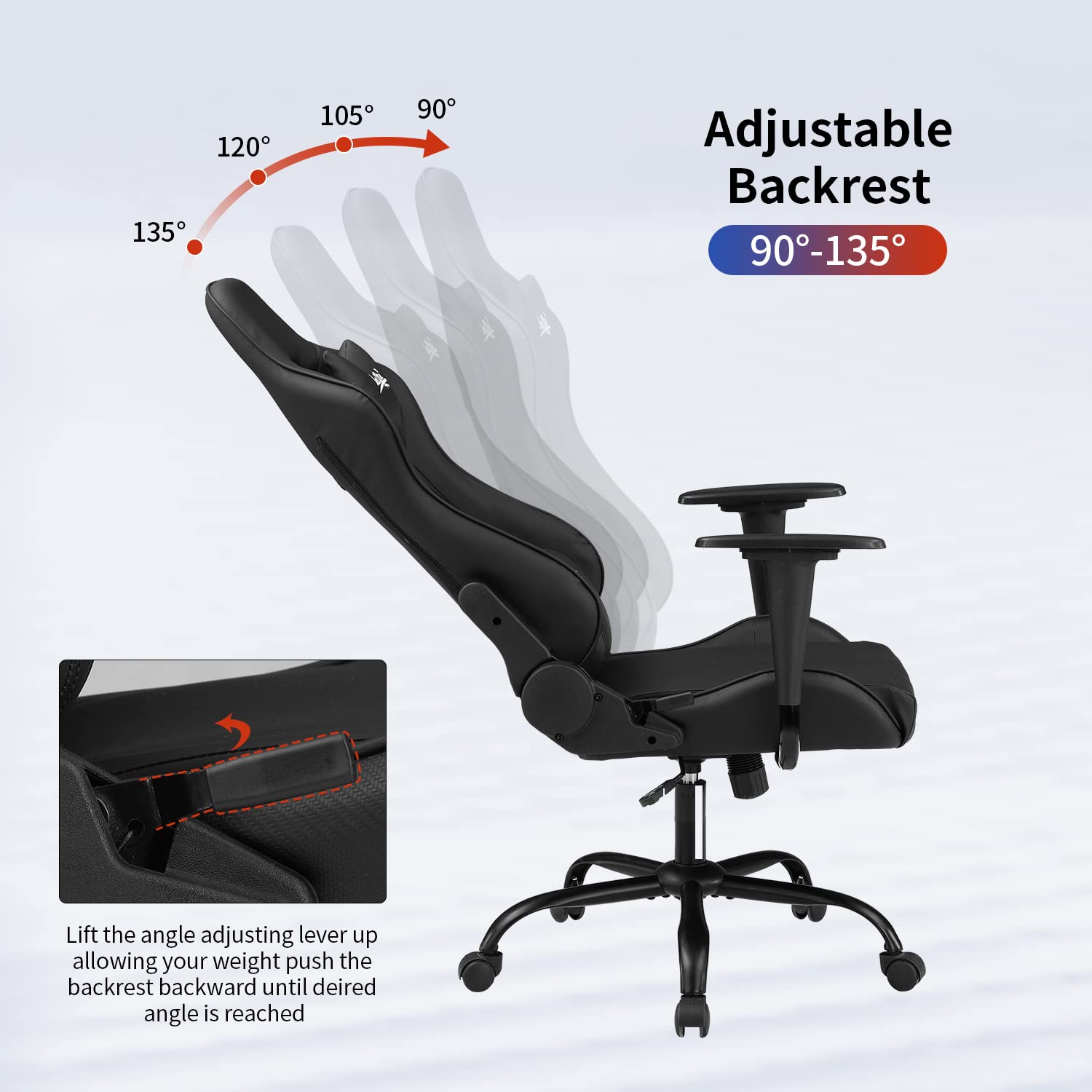 High-Back Gaming PC Office Chair