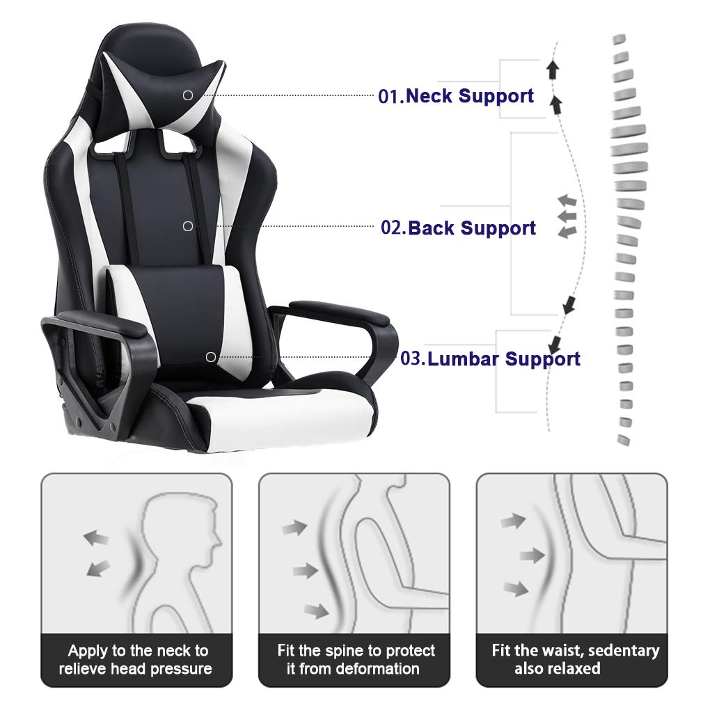 High-Back Gaming PC Office Chair