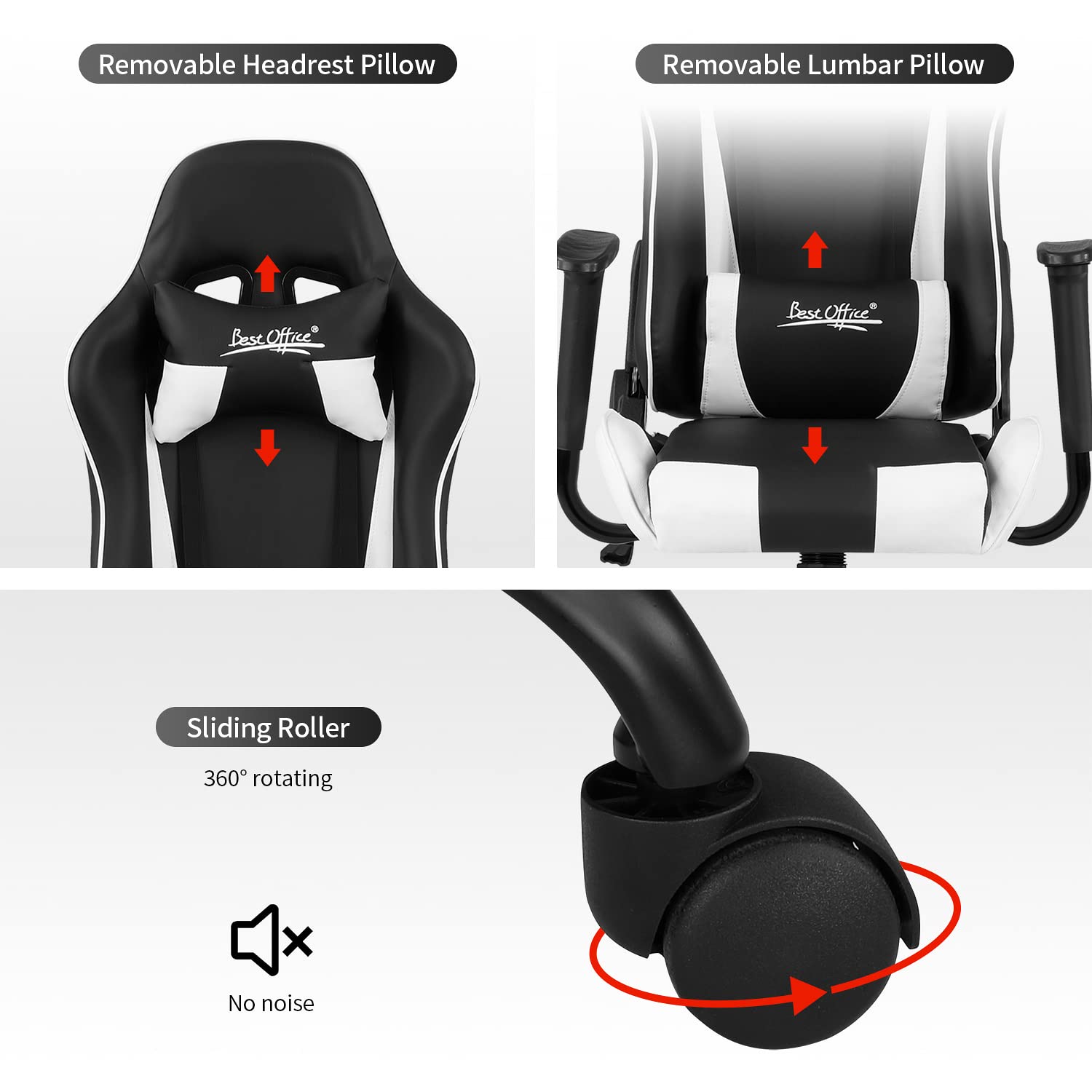 High-Back Gaming PC Office Chair