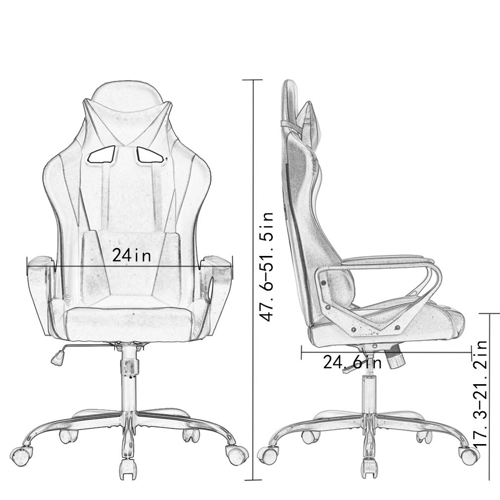 High-Back Gaming PC Office Chair