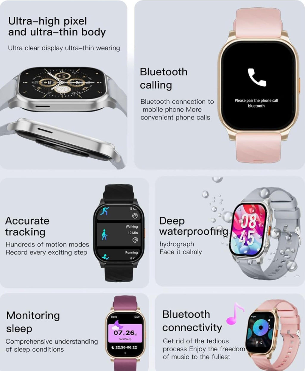 Smart Watch (Answer/Make Calls)