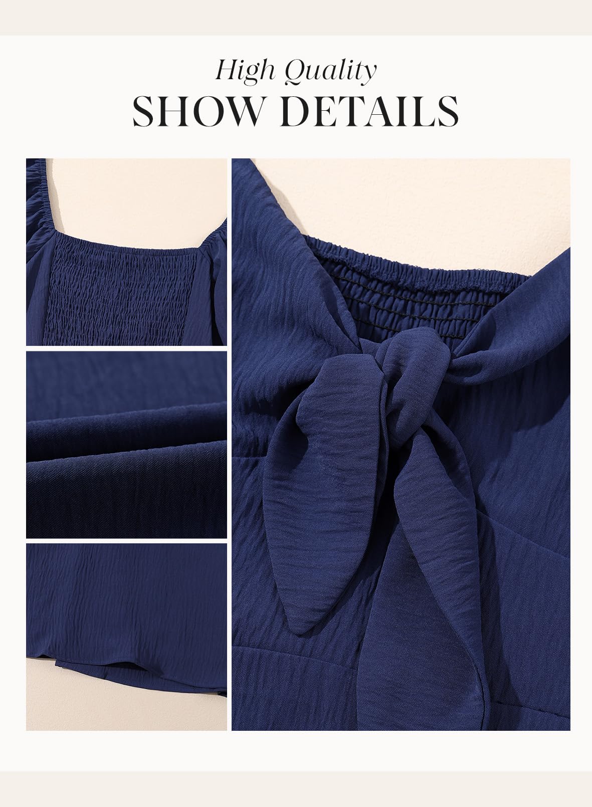 Dokotoo Dresses for Women 2026 Casual Summer Elegant Bow Tie Mini Dress Casual Trendy Outfits for Women