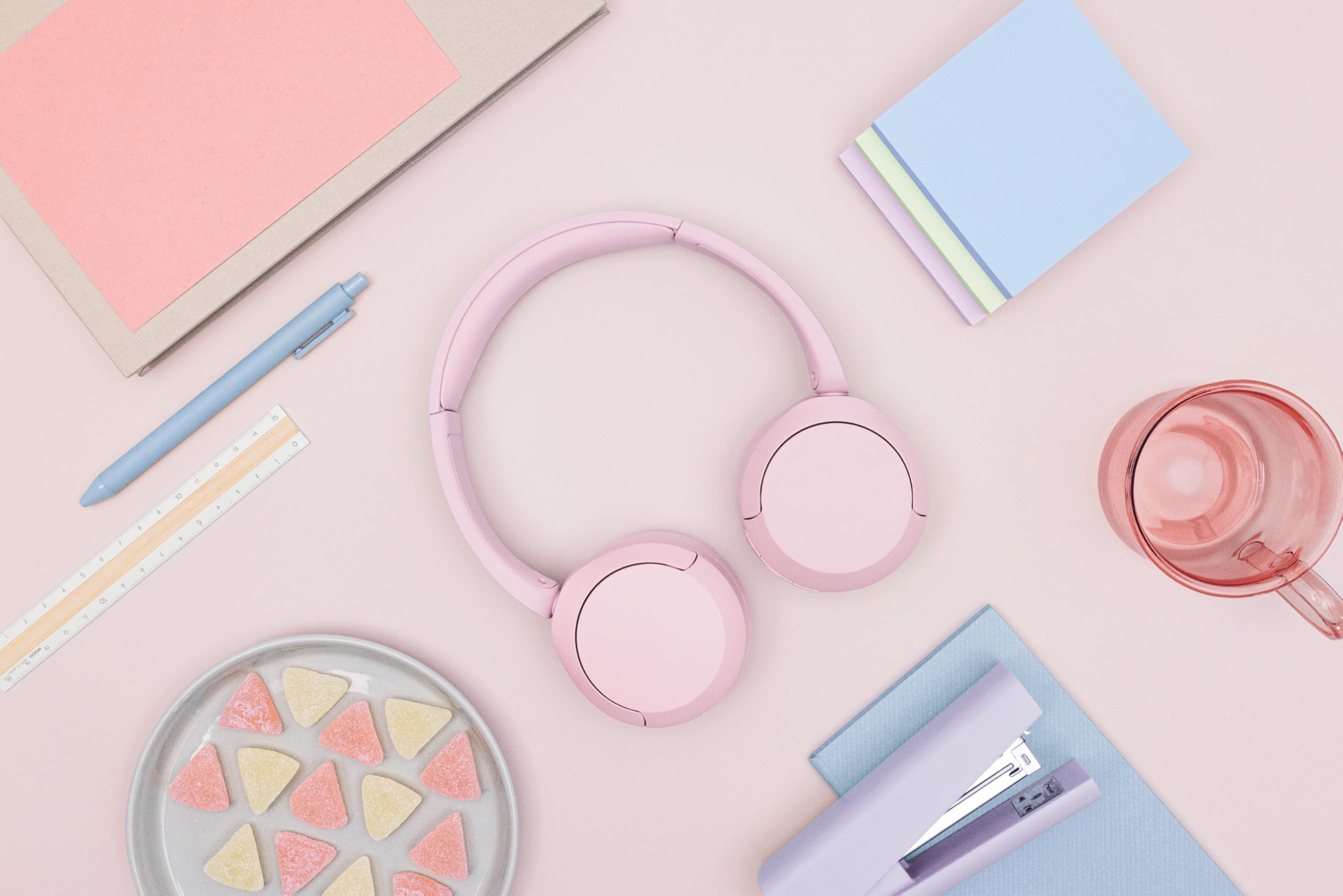 Sony WH-CH520 Wireless Headphones Bluetooth On-Ear Headset